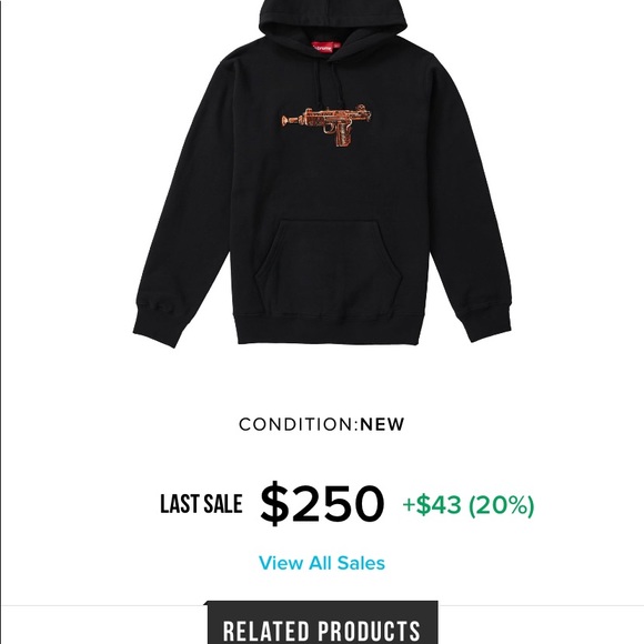 SUPREME UZI HOODIE - Picture 4 of 4